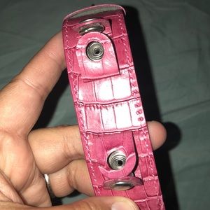 Leather Fossil watch band